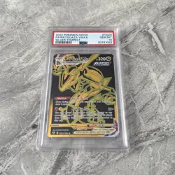 Pokemon TCG Rayquaza VMAX TG29/TG30 Swsh12 Silver Tempest Full Art Card PSA 10 - Image 1