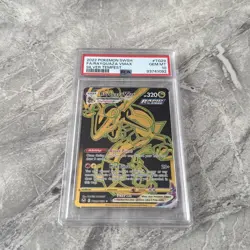 Pokemon TCG Rayquaza VMAX TG29/TG30 Swsh12 Silver Tempest Full Art Card PSA 10 - Image 3