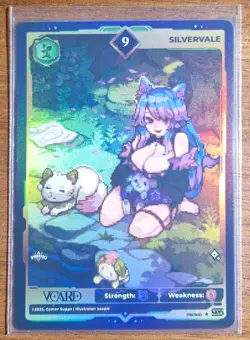 Gamersupps Vcard/Pixel Silvervale Limited Edition 9 Promo Card/TCG/HOLO - Image 1