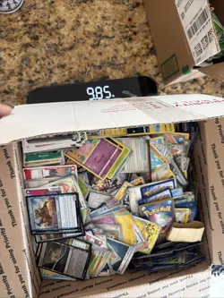 3000 Pokemon MTG One piece / Sports And More Bulk Lot Over 9.5lbs Of Cards - Image 1