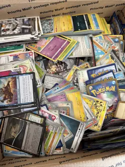 3000 Pokemon MTG One piece / Sports And More Bulk Lot Over 9.5lbs Of Cards - Image 2