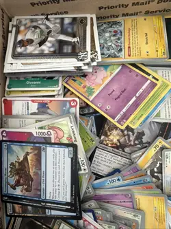 3000 Pokemon MTG One piece / Sports And More Bulk Lot Over 9.5lbs Of Cards - Image 4