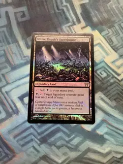 MTG Foil Shizo, Death's Storehouse EX/LP- Champions of Kamigawa - Image 1