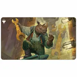 Streets of New Capenna Workshop Warchief PLAY MAT PLAYMAT ULTRA PRO MTG MAGIC - Image 1