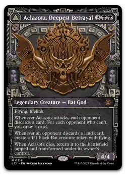 Aclazotz, Deepest Betrayal (Showcase) #316 NM Lost Caverns of Ixalan Magic MTG - Image 1