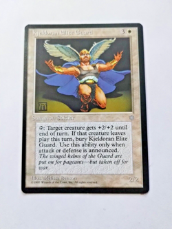 MTG Kjeldoran Elite Guard Ice Age Regular Uncommon - Uncirculated - Image 1