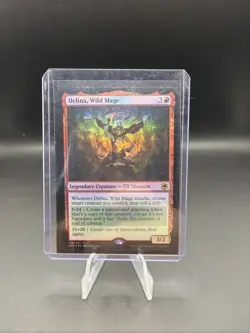 Delina, Wild Mage 138 Foil Adventures in the Forgotten Realms MTG - Image 1