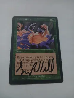 Muscle Burst ARTIST PROOF Odyssey Edition Signed By Gary Ruddell - Image 1
