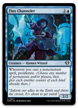 Flux Channeler #847 (NM) Commander Masters CMM Magic MTG - Image 1