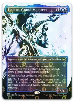 Unctus, Grand Metatect (Showcase) (Step-and-Compleat Foil) NM Phyrexia All Will - Image 1
