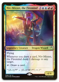 Niv-Mizzet, the Firemind #26 (Foil) (NM) Ravnica Guild Kits GR1 Magic MTG - Image 1