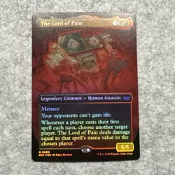 The Lord of Pain (Borderless) Commander: Duskmourn: House of Horror Foil - Image 1