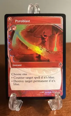 MTG Pyroblast (Future Sight) Foil Mystery Booster 2 MB2 Magic The Gathering - Image 1