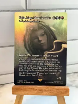 Kuja, Mage Manufacturer Showcase Foil 52 Final Fantasy MTG Magic the Gathering - Image 1