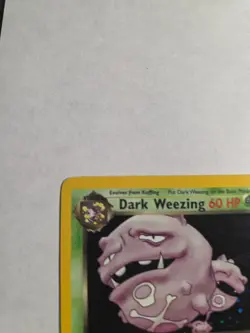 Pokemon TCG Dark Weezing Team Rocket 14/82 Holo Rare Clean No Scratches Look New - Image 2