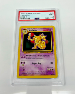 2000 Pokemon Game #32 KADABRA MINT PSA 9 BASE 2 - Image 1