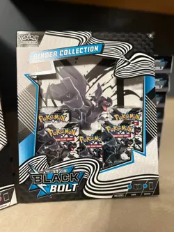 Pokemon TCG Scarlet and Violet White Flare and Black Bolt Binder Collection Both - Image 3