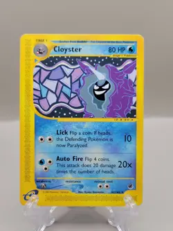 Pokemon TCG Cloyster Expedition Non Holo 42/165 - Image 1