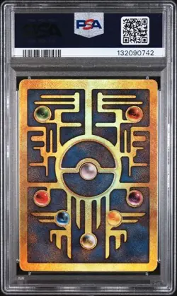 PSA 8 - 2000 Pokemon Movie Promo Ancient Mew - New Cert #/Double Swirls - Image 2