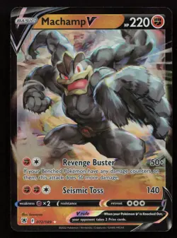 Machamp V #072/189 SWSH10: Astral Radiance Pokemon (1R) - Image 1