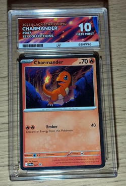 Charmander - 047 -Pokemon 151 Promo- GEM MINT ACE 10! - Image 2