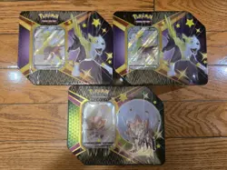 (Lot Of 3) Pokemon TCG Shining Fates V Tin Set - 1 Eldegoss & 2 Boltund - Image 1