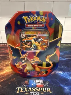 Mega Charizard Ex Tin - Mega Charizard Y EX Promo - Pokemon Sealed!**Fast Ship** - Image 1