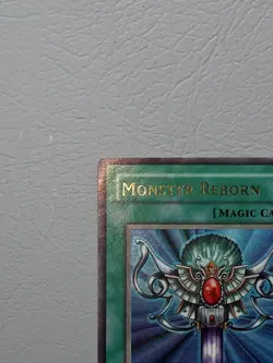 Yugioh Monster Reborn LOB-118 The Legend of Blue Eyes White Dragon Unlimited LP - Image 3