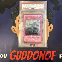 PSA 8 NEAR MINT 2007 YU-GI-Oh! GLAS DEFENSIVE TACTICS EN083 1st Edition Ultimate - Image 1