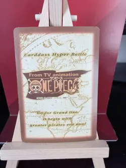 Roronoa Zoro ONE PIECE Carddass Hyper Battle TCG Holo Rare Japanese Anime C38 N1 - Image 2