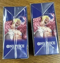 (2) One Piece TCG: Double Pack Set 9 The Azure Sea's Seven FACTORY SEALED Boxes - Image 3