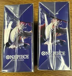 (2) One Piece TCG: Double Pack Set 9 The Azure Sea's Seven FACTORY SEALED Boxes - Image 4