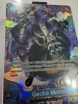 Gecko Moria (SP) ST03-004 - One Piece TCG- Alternate Art - OP08 - Two Legends NM - Image 2