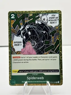 Spiderweb - OP04-035 - NM - One Piece TCG - Image 1