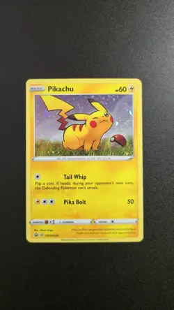 Pikachu SWSH039 Black Star Promo Pokemon Card TCG - Image 1