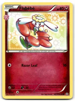 2016 XY - Generations Pokemon TCG Card Flabebe #RC17 - Image 1