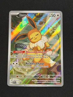 Pokemon Card Eevee 173 Black Star Promo Prismatic Evolutions ETB - Image 1