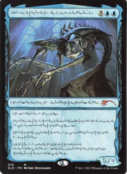 Jin-Gitaxias, Core Augur Phyrexian 210 Secret Lair Drop Card Magic The Gathering - Image 1