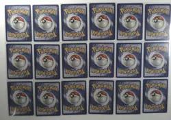 Pokemon Vintage SET Lot 18 Cards Base Set Jungle Fossil KABUTOPS HITMONLEE ARBOK - Image 2