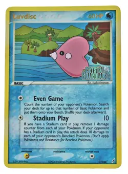 Luvdisc 7/100 Reverse Holo Rare Crystal Guardians Stamped NM+ With eBay Shipping - Image 1