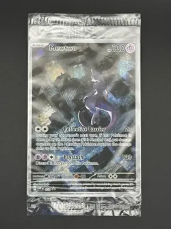Pokemon TCG Mewtwo 052 Scarlet & Violet Promo Holo Card Sealed - Image 1