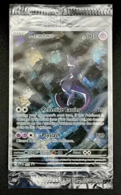 Pokemon TCG Mewtwo 052 Scarlet & Violet Promo Holo Card Sealed - Image 3