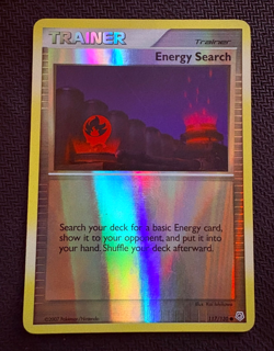 Energy Search 117/130 - Pokemon Diamond and Pearl Reverse Holo - LP - Image 1