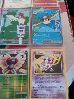 Pokemon TCG Mix 15 Card Lot -Mew,Mr Mime Illustration Rares Vintage - Image 5
