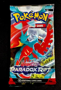 Pokemon TCG: Scarlet and Violet Paradox Rift x1 Booster Pack Sealed - Image 1