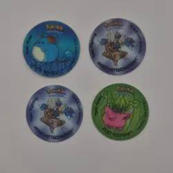 Pokemon TAZ WALKERS bundle of 4 holographic tokens - Image 1