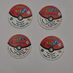 Pokemon TAZ WALKERS bundle of 4 holographic tokens - Image 2