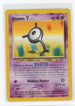 Pokemon Neo Revelation #40/64 Unown [Y] - Image 1