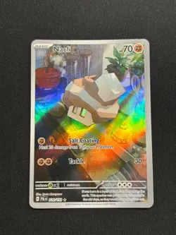 Pokemon TCG Nacli Scarlet & Violet Paldea Evolved 220/193 Holo Illustration Rare - Image 1