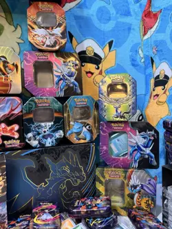 Pokemon Mega Charizard X EX Ultra Premium Collection Box EMPTYLOT ITEMS PICTURED - Image 3